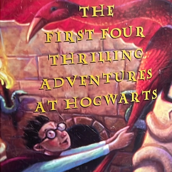 JK Rowling The Harry Potter Collection box set/1st 4 years-New/minor damage - Picture 6 of 12